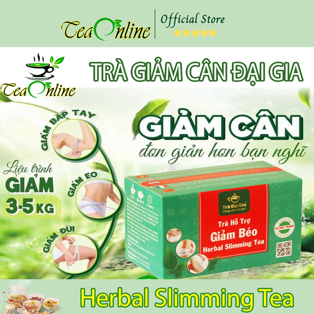 Trà Giảm Cân(Giảm Béo) Đại Gia Hộp 20 Túi Lọc