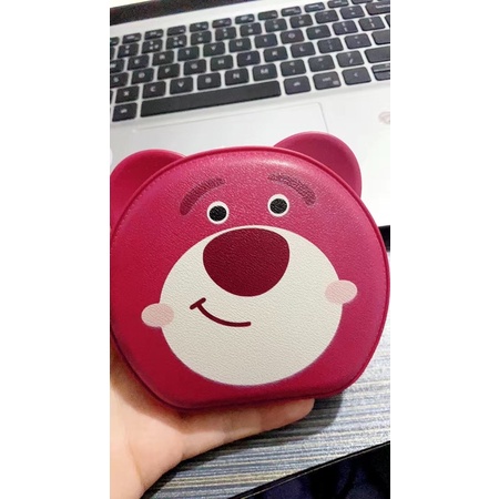 Sạc Dự Phòng Gấu Dâu Lotso Strawberry Toy Story 20000mah