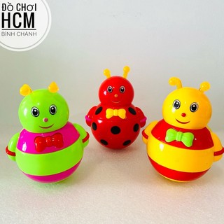   LOẠI TO - CÓ ĐÈN NHẠC  Đồ chơi giải trí lật đật chú ong vàng rất dễ thương dành cho bé thích con ong giảm stress 6006 