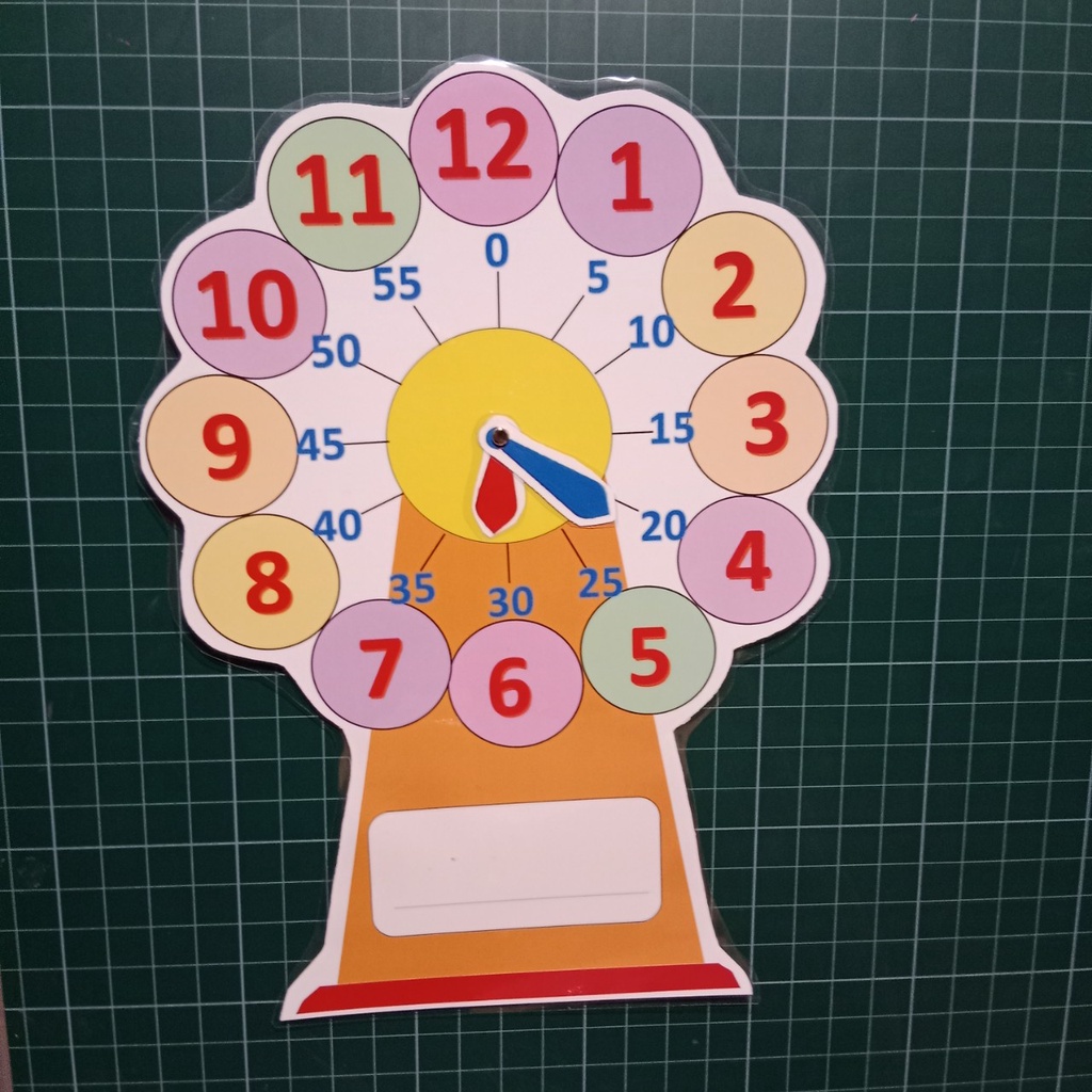 Hoa Đồng hồ - Đồ dùng hỗ trợ giáo viên dạy học.