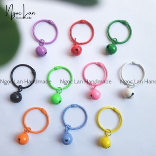 Móc khóa chuông màu pastel tùy chọn