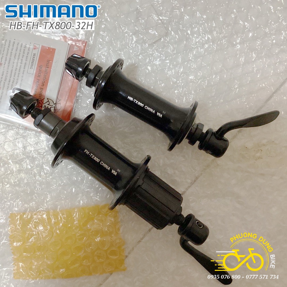 Moay ơ  Hub xe đạp SHIMANO HB-FH TX800 32 Lỗ
