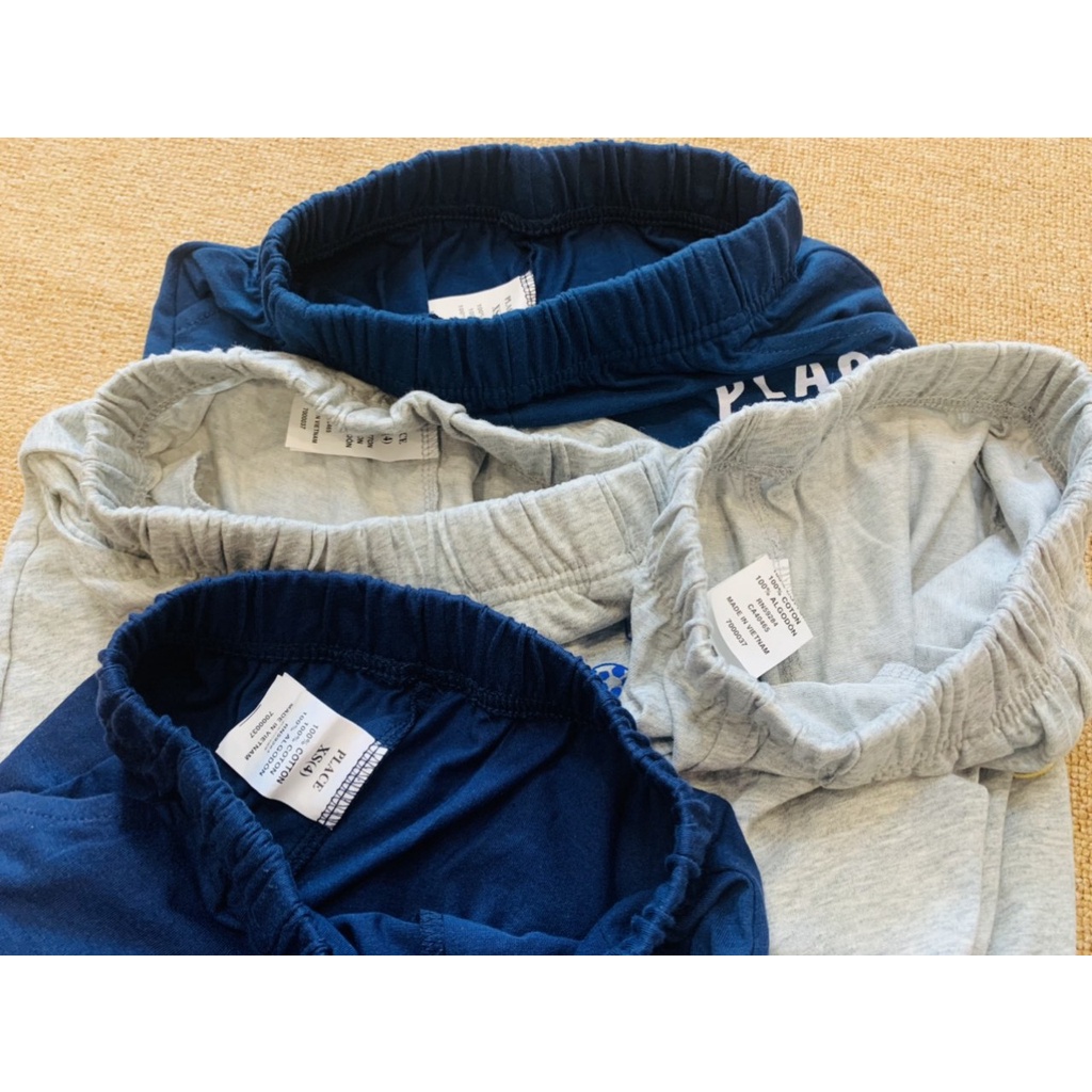 Quần thun dài bo gấu bé trai size đại 18kg tới 52kg chất thun 100% cotton chuẩn dư