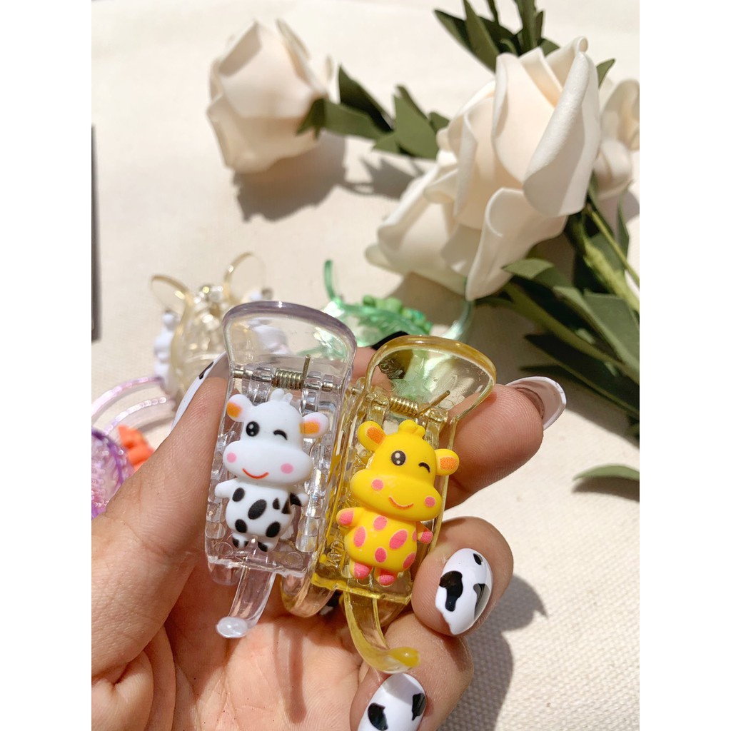 Kẹp Tóc Bò Sữa