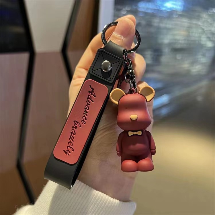 Móc khóa gấu bearbrick cao cấp dễ thương nhiều màu sắc MK14 - Ladykiller