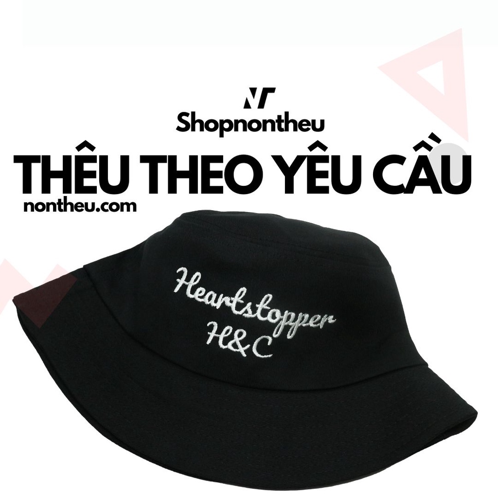 Mũ bucket/mũ tai bèo/mũ vành tròn thời trang, năng động, trẻ trung