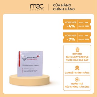 Gói sample serum trẻ hóa da vùng mắt Evenswiss Rejuvenating Eye Complex 2ml - Mecskincare