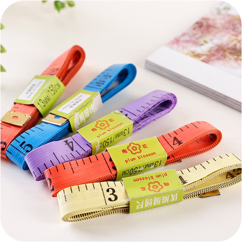 (Giá Chỉ 1k)Thước Dây Đo Cơ Thể Đồ Vật Vật Dụng Quần Áo Số In Rõ Ràng Chắc Chắn Kiểm Tra Số Đo Cơ Thể May Quần Áo