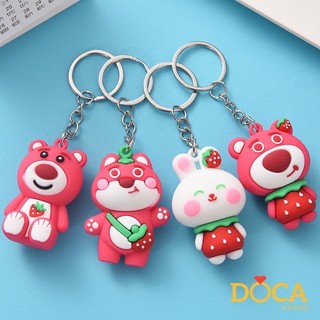 Móc khoá gấu dâu, Móc Khóa Gấu Hồng