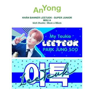 Khăn banner SUPER JUNIOR