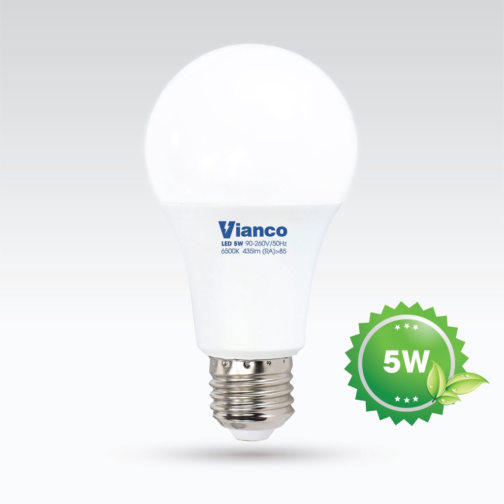 Bóng Led Bulb 5W Vianco ( ÁNH SÁNG TRẮNG)