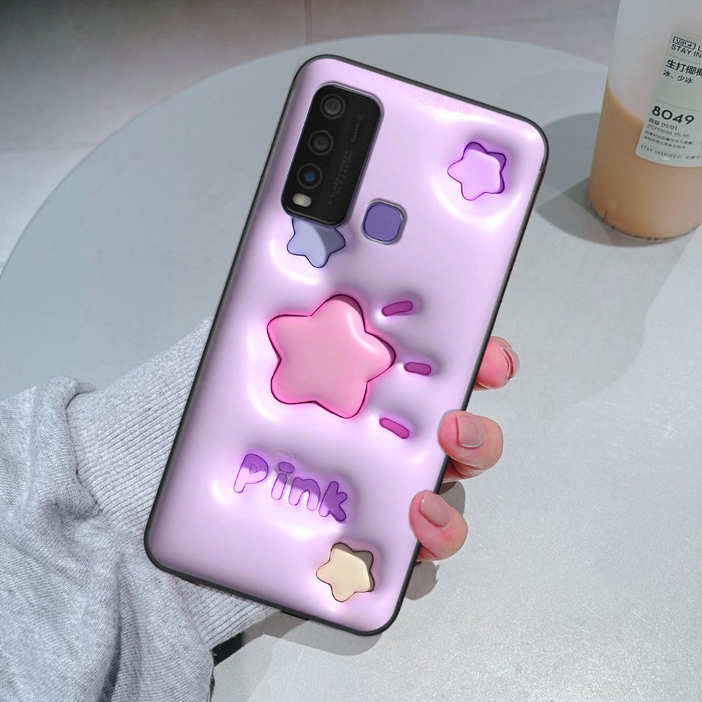 Ốp Vivo Y30 / Y50 in phẳng hiệu ứng 3D giả nổi siêu thật, cực xinh, cá tính