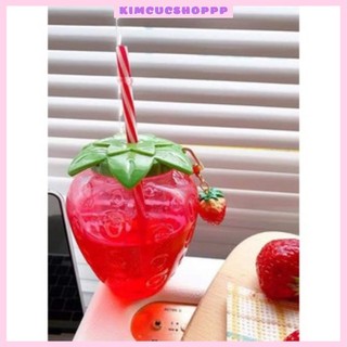 Bình nước dâu tây❤️freeship❤️bình đựng nước hình quả dâu tây