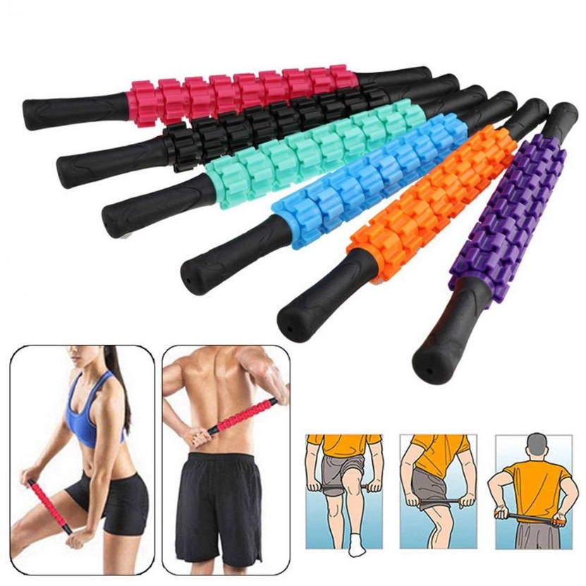 Con Lăn Dãn Cơ 9 Bánh Răng M2, Gậy Lăn Massage Dãn Cơ Bắp Roller Stick Thư Giãn Toàn Thân