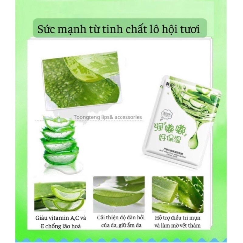 Mặt Nạ Giấy Dưỡng Ẩm Trái Cây Cao Cấp Enzyme Ngăn mụn Trẻ Hóa Da Săn Chắc Da FUZIMEI