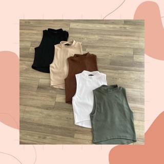 Áo ba lỗ cổ lọ