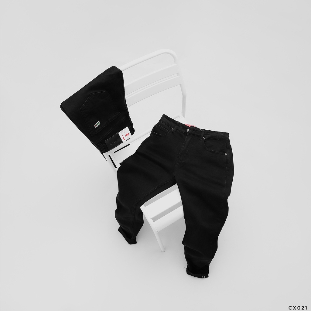 Quần jeans dài nam, hàng hiệu chất vải dày dặn, tone màu nguyên bản form slim fit tôn dáng CX021