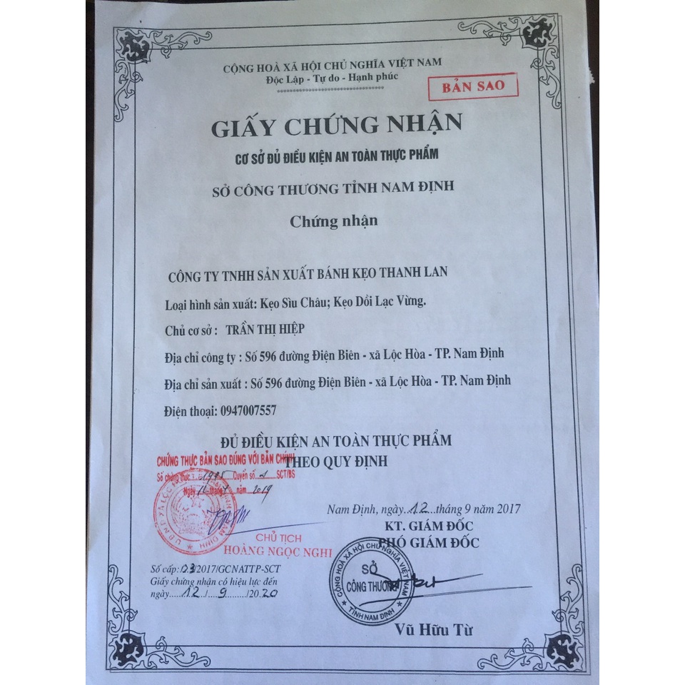 Kẹo lạc gói S03  - Đặc sản Nam Định - Kẹo Sìu Châu Thanh Lan chính hiệu