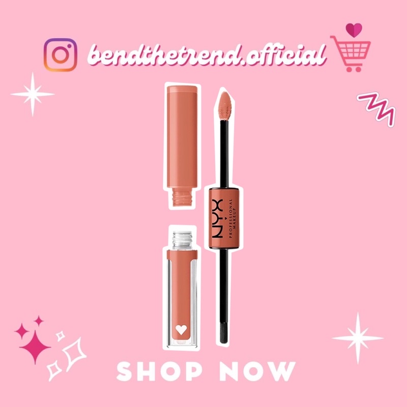 SON KEM LÌ 2 ĐẦU NYX SHINE LOUD NHẬP USA