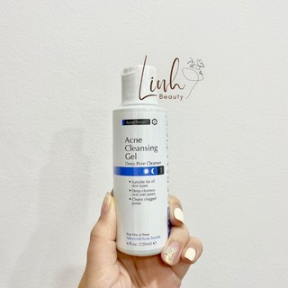 Sữa rửa mặt ngừa mụn md dermatics acne cleansing gel 120ml