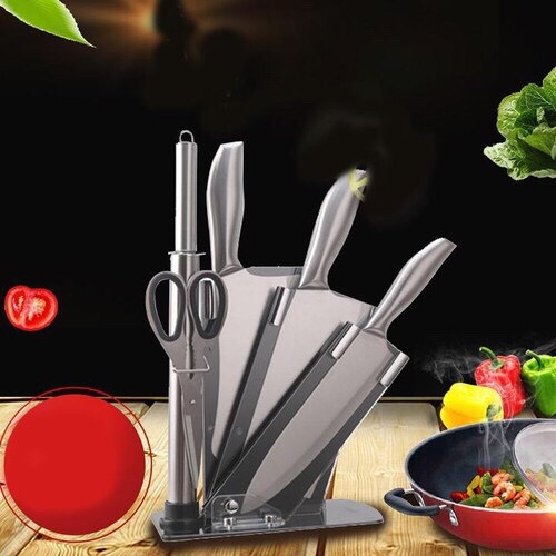 Bộ Dao Nhật 6 Món Nhà Bếp Japan - Bộ Dao Nhà Ăn 6 Món Inox Cao Cấp