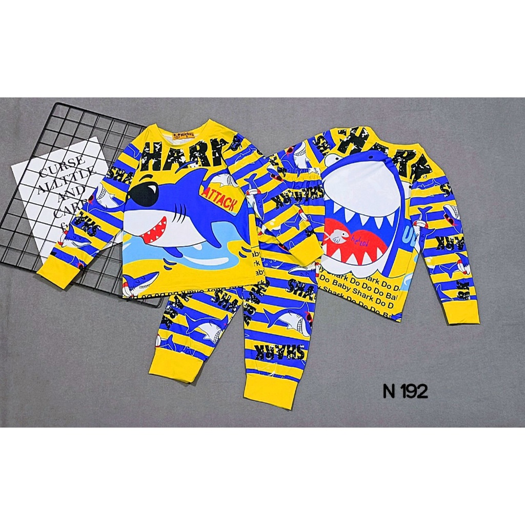 HOT TREND Bộ dài tay thun lạnh in 3D siêu anh hùng cực chất cho bé trai từ 10 đến 22kg - pikakids