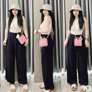 QUẦN LƯNG THUN TĂM ỐNG SUÔNG