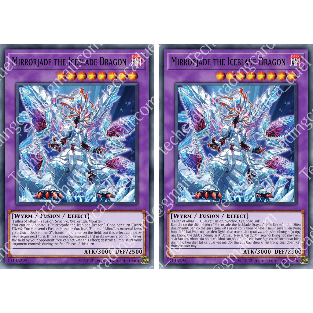 Bài In Tiếng Việt - Bộ bài Yugioh - Structure Deck - Alba Strike