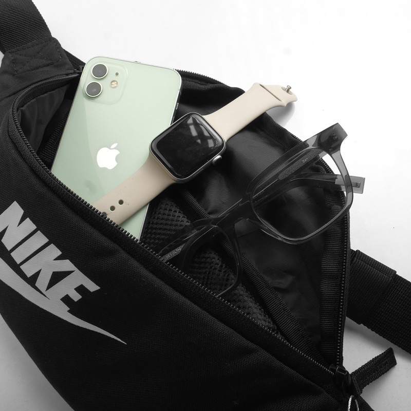 Túi Đeo Chéo - Đeo Hông Thời Trang Thể Thao Unisex Nam Nữ Nike Heritage Hip Pack DB0490-010 / CV1082-010
