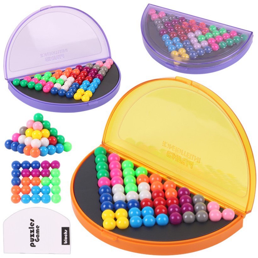 Câu Đố Viên Bi - Xếp hình IQ Puzzlia Giúp Bé Phát Triển Tư Duy Logic