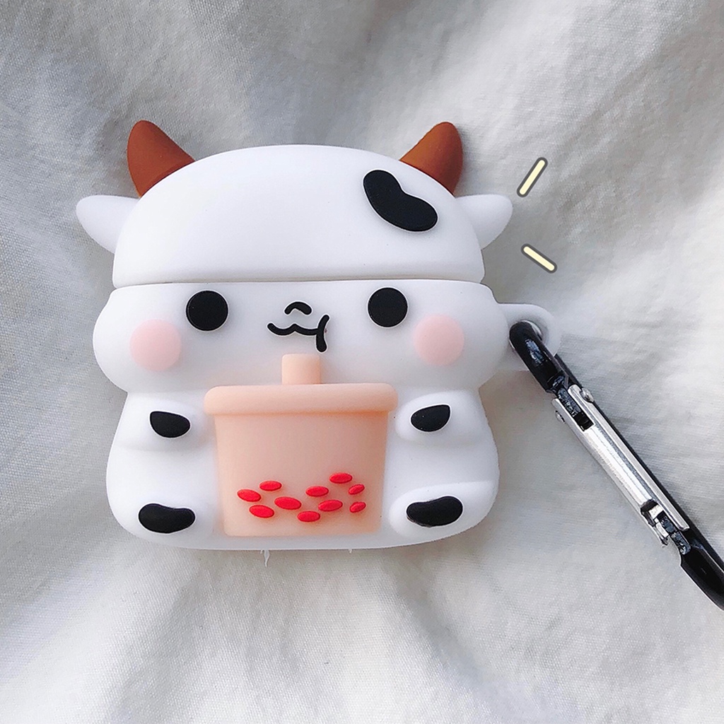 Vỏ ốp case bảo vệ bao đựng Lenovo LP40 Pro LP40S TWS tai nghe không dây bluetooth cute hoạt hình anime silicon chống va đập
