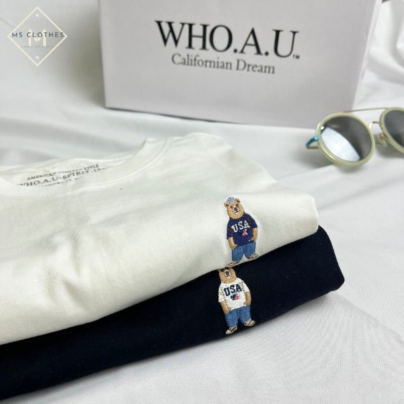 Áo phông gấu cotton