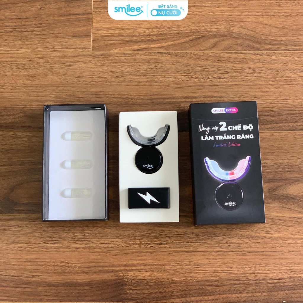 Dây Cáp Sạc Máy Tẩy Trắng Răng tại nhà Smilee Extra, Bộ Sạc cảm ứng từ Smilee Extra-Chính hãng, BH 1 năm