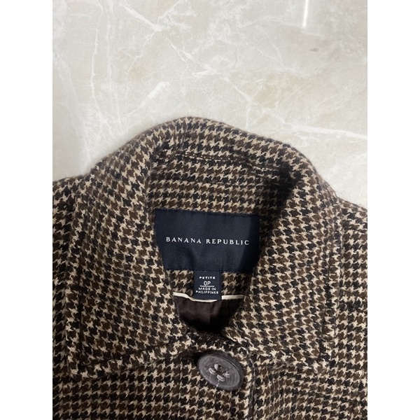 Áo vest dạ Banana Republic