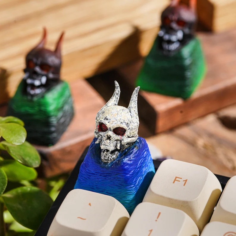 Keycap mặt quỷ dành cho bàn phím cơ