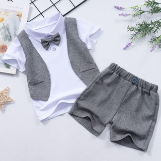 Set đồ bé trai Set đồ mùa hè sành điệu cho bé trai chất liệu vải siêu mịn, siêu mát, không quá dày, T10