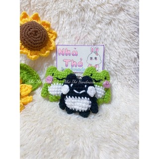 [ Handmade] Móc khoá len con ếch