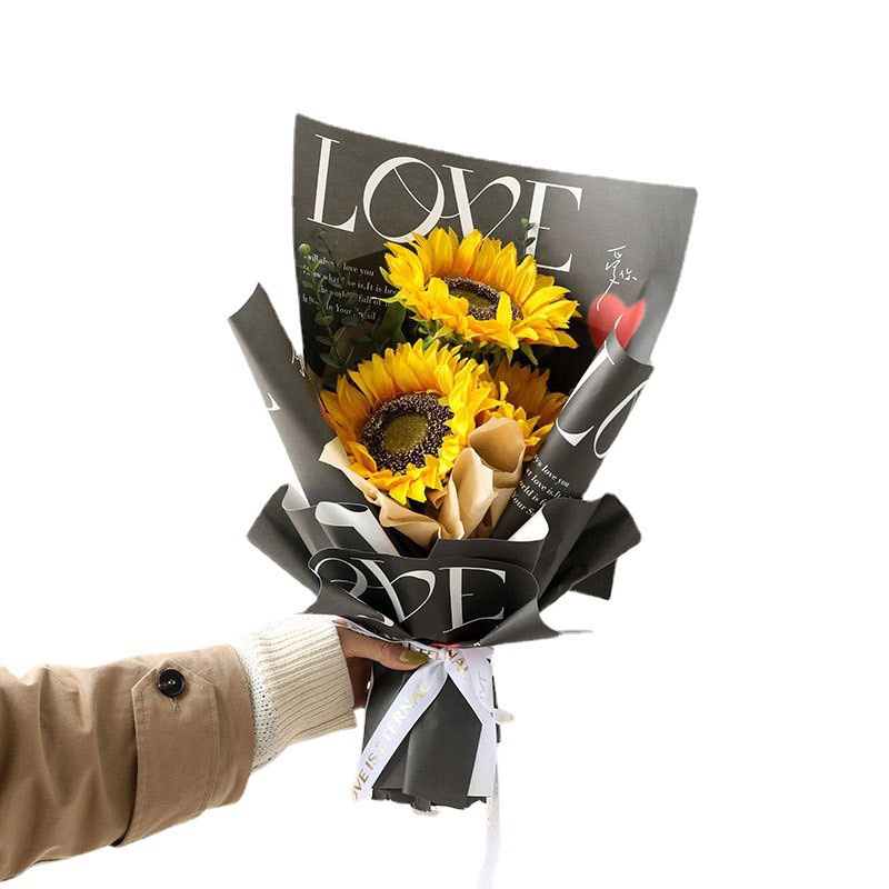 Tập 10 Tờ Giấy Mỹ Thuật Chữ Love ( 38x50Cm)