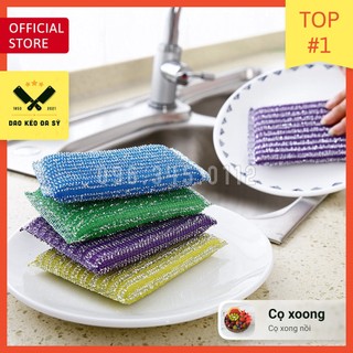 Miếng cọ rửa chén bát, cọ xoong nồi, dao, kéo