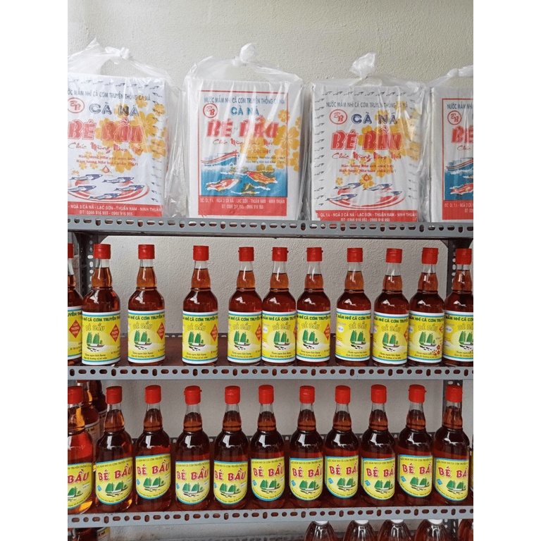 1 thùng nước mắm Bé Bầu thượng hạng