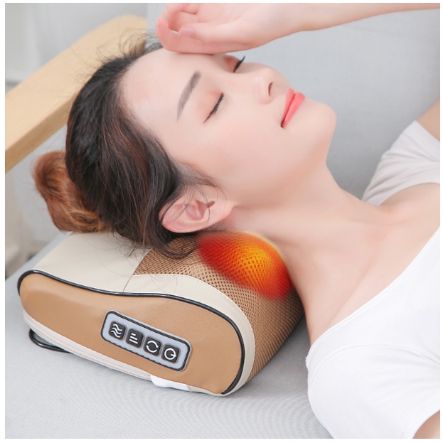 GỐI MASSAGE ĐA NĂNG JB311 [Chế độ xoa bóp & hồng ngoại]