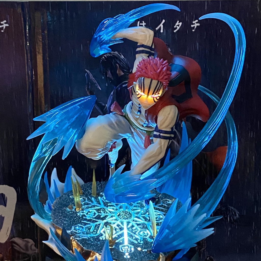 Mô hình Akaza cao 24CM - Mô hình thượng huyền tam Akaza - Akaza có LED cực đẹp - Kimetsu No yaiba figure