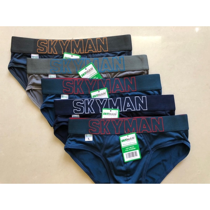 (Free ship – 5 quần) Quần lót nam - sịp nam SKYMAN thun lạnh - MÃ: SM-013