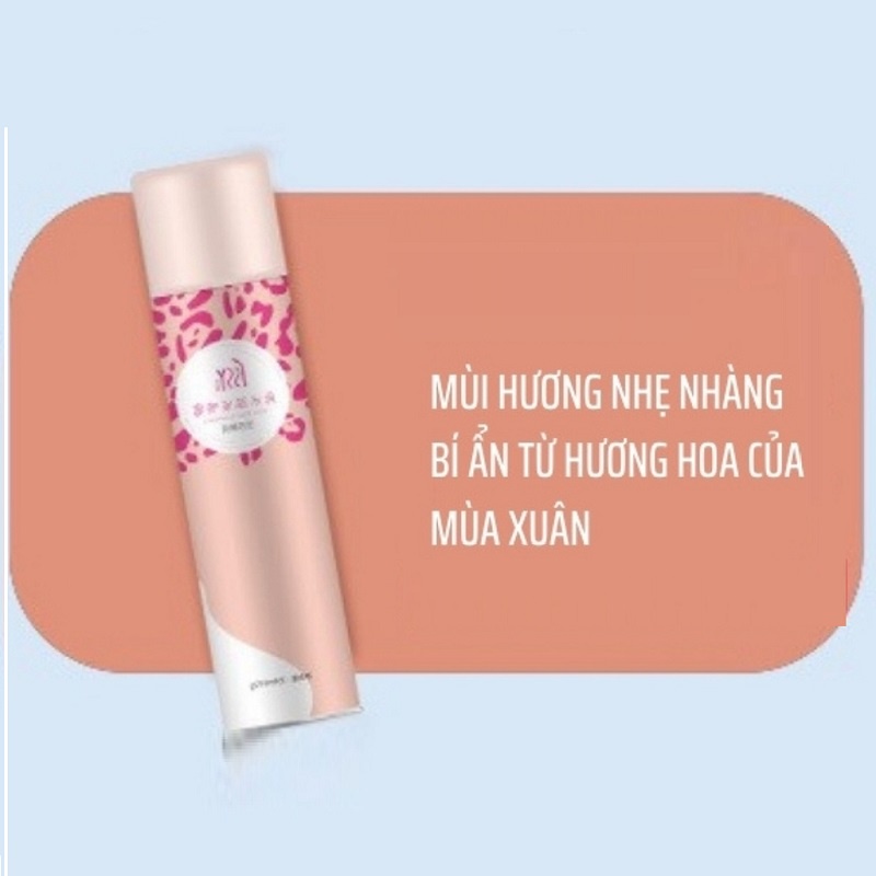 Dầu gội khô ISSY 150ml dạng xịt an toàn không cần nước dùng cho nam, nữ không bết dính tóc nội địa Trung