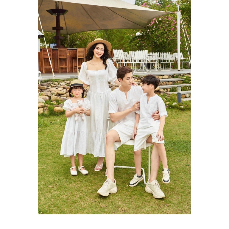 Set đồ gia đình đi biển, áo đôi gia đình, đồ đôi gia đình du lịch/ SP029 Set đồ đi dạo phố,..