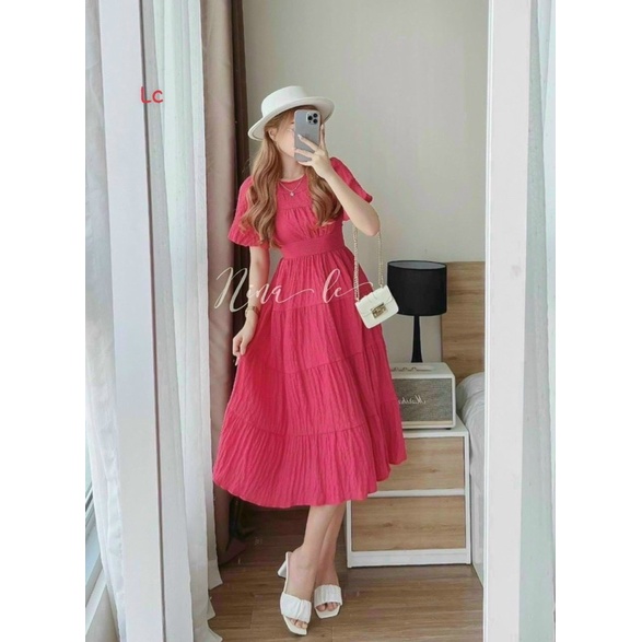 Váy xốp dự tiệc sang trọng tay bồng V229 form chuẩn AĐ BOUTIQUE