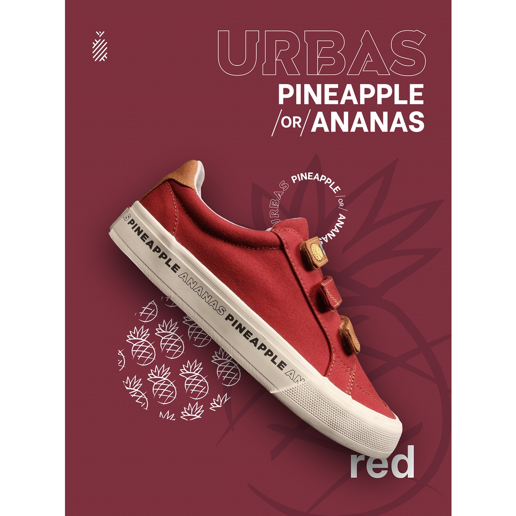 Giày Ananas Urbas Pineapple or Ananas - Low Top