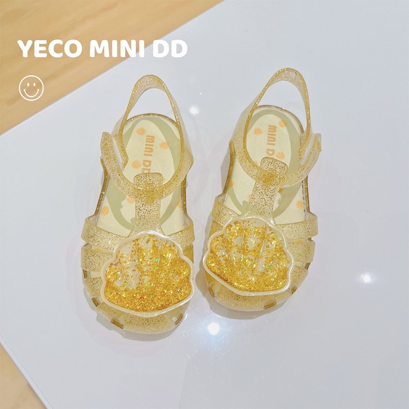 SANDAL vỏ sò thơm chuẩn hãng MINI DD siêu xinh cho bé gái