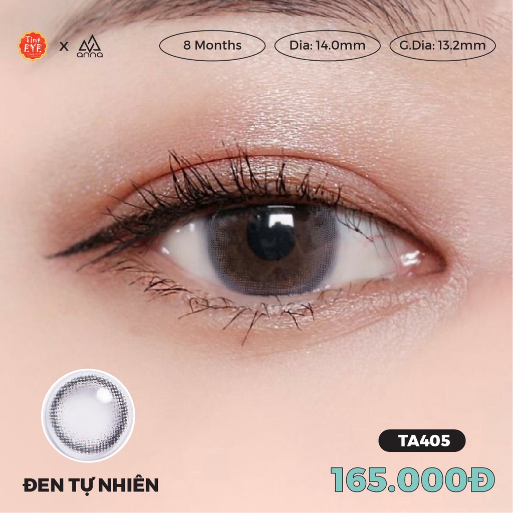 Kính áp tròng có màu 8 tháng TINTEYE CONTACT LENSES số 1 Hàn Quốc độ cận tới 5 độ (1 đôi)