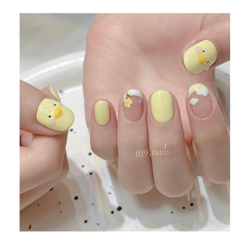 Đĩa Decor chụp ảnh Nail Hàn Quốc